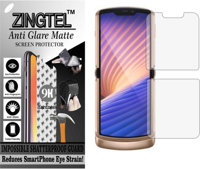 ZINGTEL Tempered Glass Guard for MOTOROLA MOTO RAZR 5G (Matte Flexible Shatterproof)(Pack of 1)