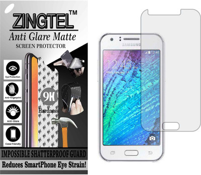 ZINGTEL Tempered Glass Guard for SAMSUNG GALAXY J1 (4G) (Matte Flexible Shatterproof)(Pack of 1)