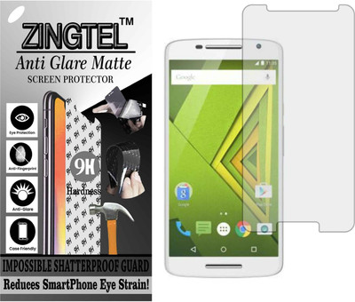 ZINGTEL Tempered Glass Guard for MOTOROLA MOTO X PLAY (Matte Flexible Shatterproof)(Pack of 1)
