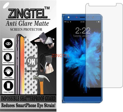 ZINGTEL Tempered Glass Guard for MOBIISTAR X1 SELFIE (Matte Flexible Shatterproof)(Pack of 1)