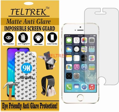 TELTREK Tempered Glass Guard for APPLE IPHONE5C (Matte Flexible Shatterproof)(Pack of 1)