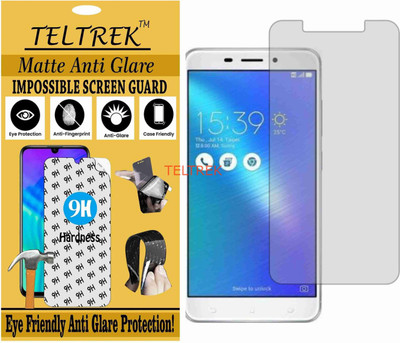 TELTREK Tempered Glass Guard for ASUS ZENFONE 3 LASER (Matte Flexible Shatterproof)(Pack of 1)