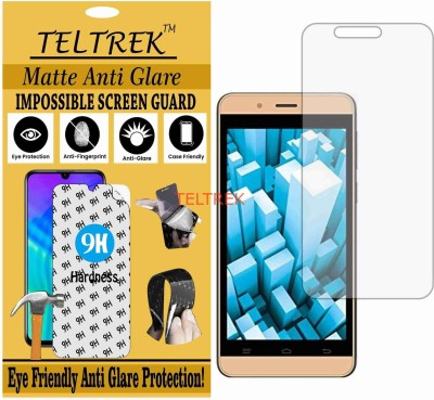 TELTREK Tempered Glass Guard for INTEX AQUA PRO 4G (Matte Flexible Shatterproof)(Pack of 1)