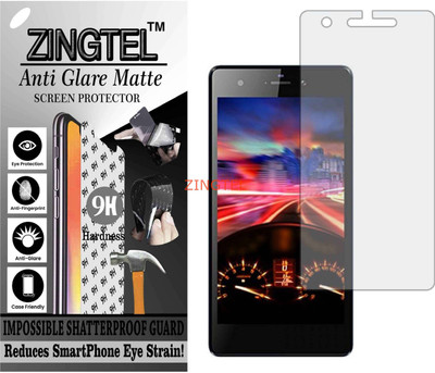 ZINGTEL Tempered Glass Guard for MICROMAX E352 (CANVAS NITRO 3) (Matte Flexible Shatterproof)(Pack of 1)