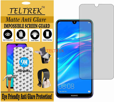 TELTREK Tempered Glass Guard for HONOR Y7 PRIME 2019 (Matte Flexible Shatterproof)(Pack of 1)