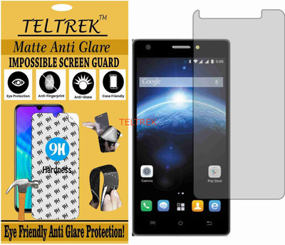 TELTREK Tempered Glass Guard for LAVA IRIS X5 (Matte Flexible Shatterproof)(Pack of 1)
