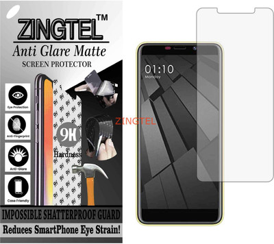 ZINGTEL Tempered Glass Guard for MOBIISTAR C2 (Matte Flexible Shatterproof)(Pack of 1)