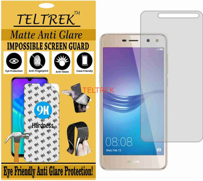 TELTREK Tempered Glass Guard for HUAWEI HONOR Y5 2017 (Matte Flexible Shatterproof)(Pack of 1)