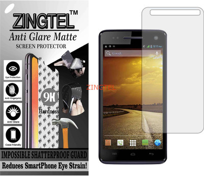 ZINGTEL Tempered Glass Guard for MICROMAX CANVAS 2 COLOURS A120 (Matte Flexible Shatterproof)(Pack of 1)