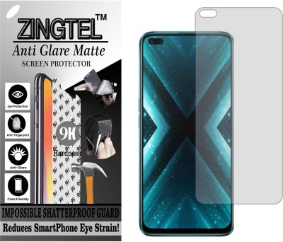 ZINGTEL Tempered Glass Guard for OPPO RMX2081 (REALME X3) (Matte Flexible Shatterproof)(Pack of 1)