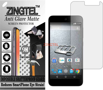 ZINGTEL Tempered Glass Guard for MICROMAX E455 (CANVAS NITRO 4G) (Matte Flexible Shatterproof)(Pack of 1)