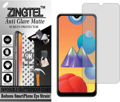 ZINGTEL Tempered Glass Guard for SAMSUNG GALAXY M01S (Matte Flexible Shatterproof)(Pack of 1)