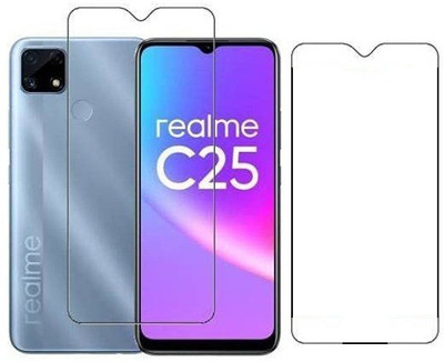 Vastu Art Tempered Glass Guard for REALME C25(Pack of 2)