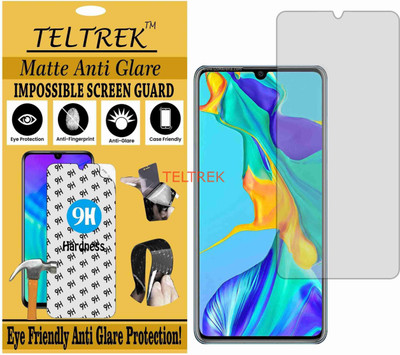 TELTREK Tempered Glass Guard for HUAWEI P30 (Matte Flexible Shatterproof)(Pack of 1)