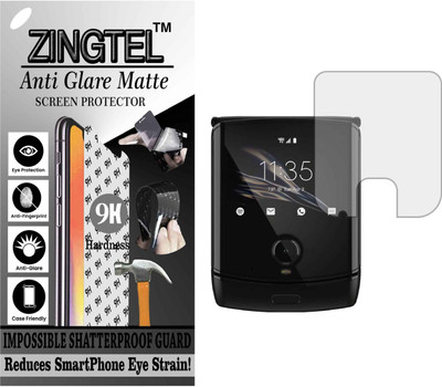 ZINGTEL Tempered Glass Guard for MOTOROLA RAZR 2019 (Matte Flexible Shatterproof)(Pack of 1)
