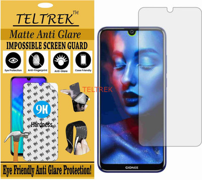 TELTREK Tempered Glass Guard for GIONEE F9 PLUS (Matte Flexible Shatterproof)(Pack of 1)