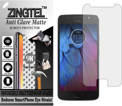 ZINGTEL Tempered Glass Guard for MOTO G5 S (Matte Flexible Shatterproof)(Pack of 1)
