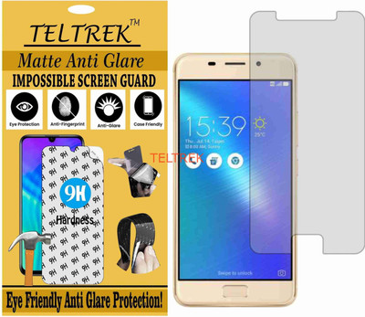 TELTREK Tempered Glass Guard for ASUS ZENFONE 3S MAX (Matte Flexible Shatterproof)(Pack of 1)