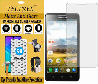 TELTREK Tempered Glass Guard for LENOVO P780 (Matte Flexible Shatterproof)(Pack of 1)