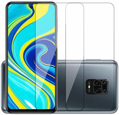 Vastu Art Tempered Glass Guard for Redmi Note 9 Pro Max(Pack of 2)
