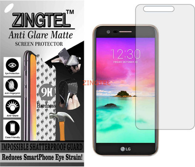 ZINGTEL Tempered Glass Guard for LG K10 (Matte Flexible Shatterproof)(Pack of 1)
