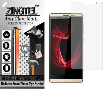 ZINGTEL Tempered Glass Guard for PANASONIC ELUGA I3 (Matte Flexible Shatterproof)(Pack of 1)