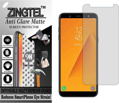 ZINGTEL Tempered Glass Guard for SAMSUNG A605G (GALAXY A6 PLUS) (Matte Flexible Shatterproof)(Pack of 1)