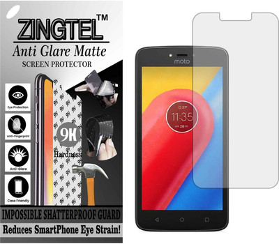 ZINGTEL Tempered Glass Guard for MOTOROLA MOTO C XT 1750 (Matte Flexible Shatterproof)(Pack of 1)