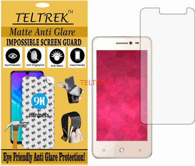 TELTREK Tempered Glass Guard for INTEX AQUA GLAM (Matte Flexible Shatterproof)(Pack of 1)