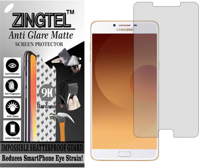 ZINGTEL Tempered Glass Guard for SAMSUNG GALAXY C9 PRO (Matte Flexible Shatterproof)(Pack of 1)