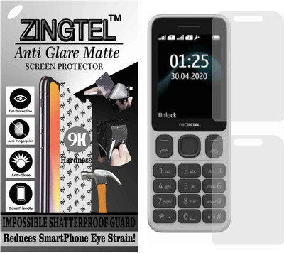 ZINGTEL Tempered Glass Guard for NOKIA 125 (Matte Flexible Shatterproof)(Pack of 1)