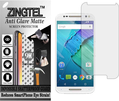 ZINGTEL Tempered Glass Guard for MOTO X STYLE (Matte Flexible Shatterproof)(Pack of 1)