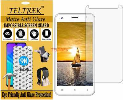 TELTREK Tempered Glass Guard for IVOOMI IV505 (Matte Flexible Shatterproof)(Pack of 1)