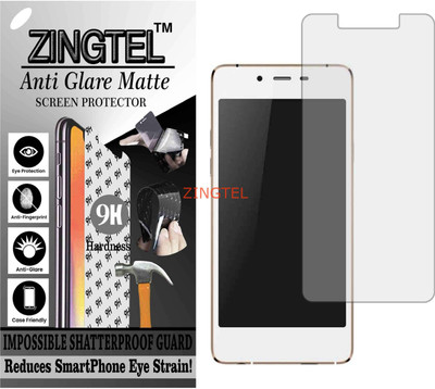 ZINGTEL Tempered Glass Guard for MICROMAX Q450 (CANVAS SLIVER 5) (Matte Flexible Shatterproof)(Pack of 1)