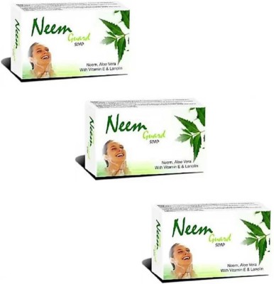 ZEE DRUGS Neem Guard Soap ( 3 Pc x 75 gm )(3 x 75 g)