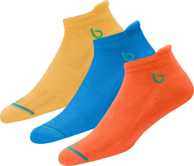 BAMBOS Men Solid Ankle Length(Pack of 3)