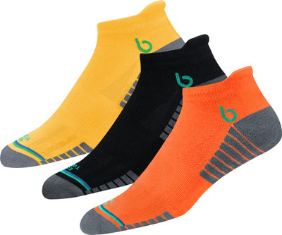 BAMBOS Men Solid Ankle Length(Pack of 3)