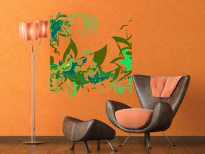 Digi2cart 50 cm Green Nature Sticker Self Adhesive Sticker(Pack of 1)