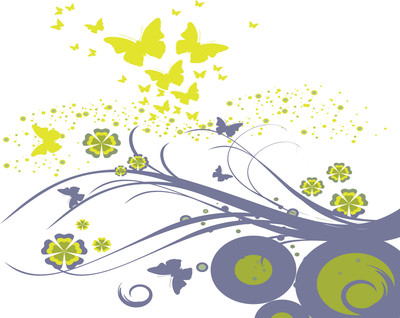BUSY2BUY 50 cm Butterfly With Tree Sticker Self Adhesive Sticker(Pack of 1)