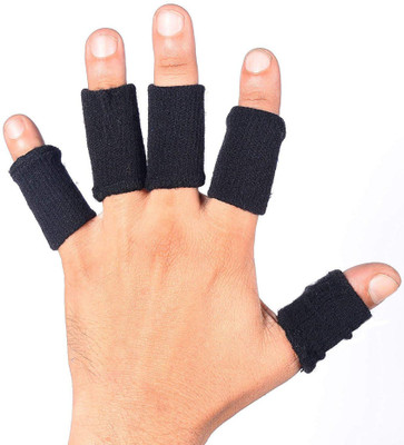 Joyfit 5 Pcs Finger Support(Black)