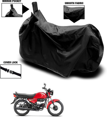 KEDIT Waterproof Two Wheeler Cover for Hero(HF Dawn, Black)