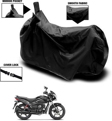 KEDIT Waterproof Two Wheeler Cover for Hero(Passion Xpro, Black)