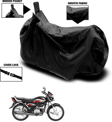 KEDIT Waterproof Two Wheeler Cover for Hero(Black)