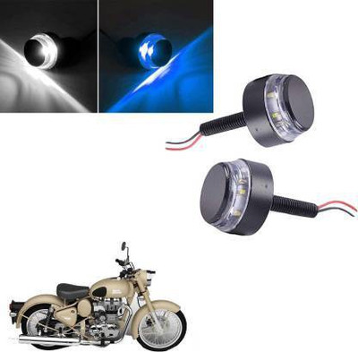 QZ DEVICE PZBLUEHANDLEBAR2PCS0273::ROYAL ENFIELD AND SUITABLE FOR ALL TYPE OF TWO WHEELERS Bike Handlebar Weights(2 Black)