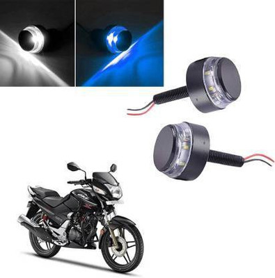 QZ DEVICE PZBLUEHANDLEBAR2PCS0268::HERO CBZ AND SUITABLE FOR ALL TYPE OF TWO WHEELERS Bike Handlebar Weights(2 Blue, White)