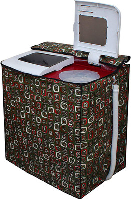 LITHARA Semi-Automatic Washing Machine  Cover(Width: 80.01 cm, Green)