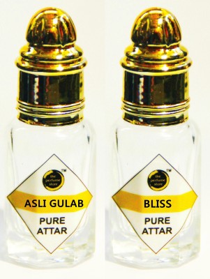The perfume Store ASLI GULAB & BLISS Herbal Attar(Natural)