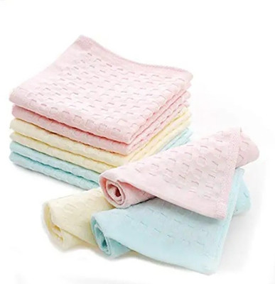 Khillayox Cotton 200 GSM Face Towel Set(Pack of 12)
