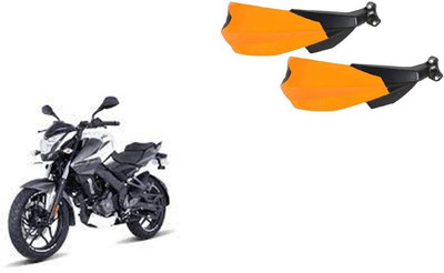Buras NEW ORANGE SHINE PROTECTIVE HANDGUARD FOR NEW PULSAR 200 BIKE BEST QUALITY PRODUCT FOR THE BIKERS Handlebar Hand Guard(Bajaj)