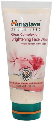 HIMALAYA Clear Complexion Brightening  50 ml (Pack Of 4) Face Wash(200 ml)